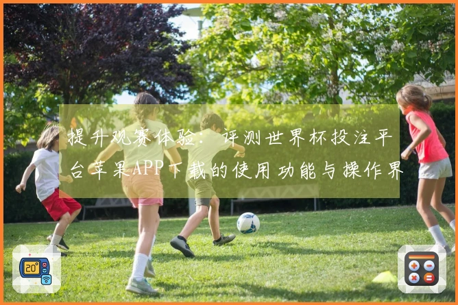 提升观赛体验：评测世界杯投注平台苹果APP下载的使用功能与操作界面