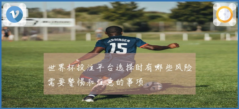 世界杯投注平台选择时有哪些风险需要警惕和注意的事项